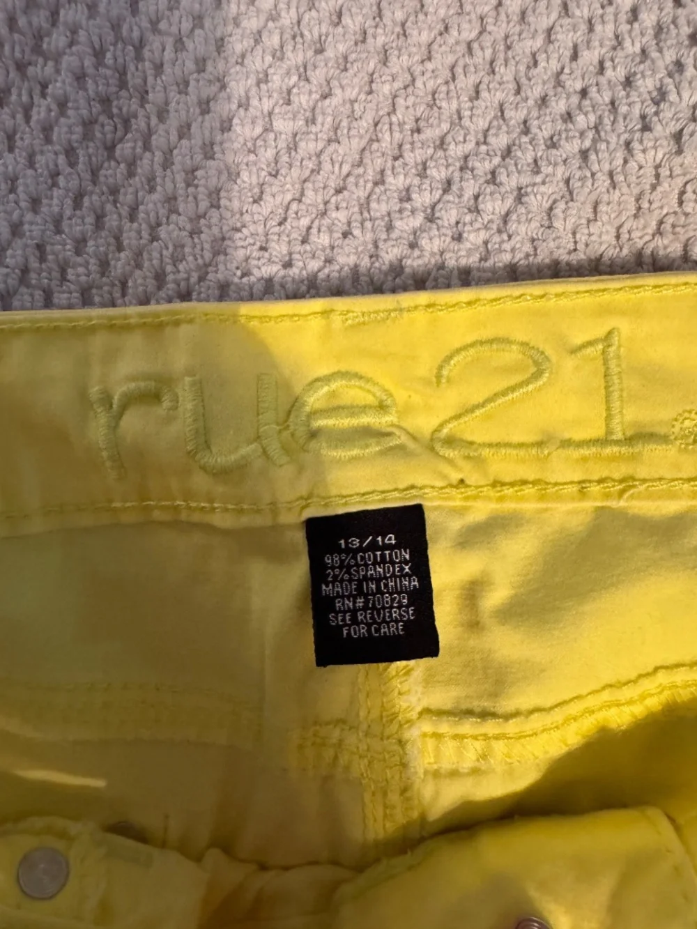 Rue 21 pants size 12/13